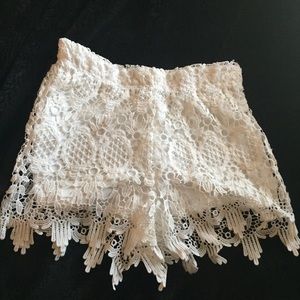 Crochet Shorts